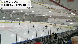 GCRA U12B  Marsh vs Gatineau U12B  StMartin 19102024 [upl. by Llewoh]