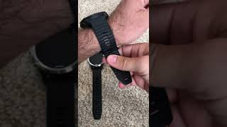 Garmin Fenix 6x vs Fenix 5 plus side by side wrist size comparison and boot speed [upl. by Geilich]