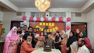 Shafraajs 9th birthday birthday birthdaycelebration [upl. by Ahsiekit]