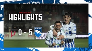 PONTEDERA  PESCARA 0  5  Highlights [upl. by Minette836]