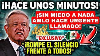 quot¡ESCÁNDALO AMLO REVELA LA VERDAD OCULTA SOBRE LAS DR0G4S Y LA SOCIEDAD MEXICANAquot [upl. by Yzdnil]