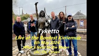 Tyketto live at Bonfest Kirriemuir 4th May 2024 Whats Next to the Moon ACDC Cover [upl. by Malanie]