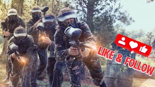 🧨🧨🥷🔵🟡🥷🏿Paintball game  حرب كرات الالوان [upl. by Levitan607]