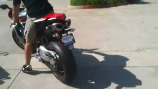 Ducati 1198 S Corse exhaust sound [upl. by Cardew235]