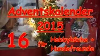 Adventskalender Türchen 16  Hunde Kochen Gewürze Sonnentor Zauber der Gewürze [upl. by Mellie]