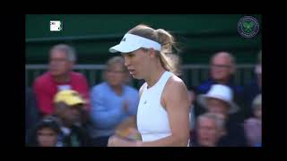 Caroline Wozniacki WC 🇩🇰 vs Alycia Parks Q 🇺🇸  Round of 128  Wimbledon 2024  Highlights [upl. by Rachelle214]