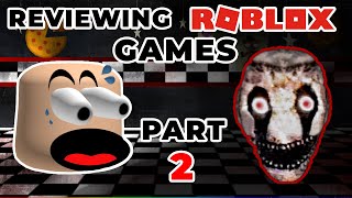 Roblox has RRated horror  Roblox Review W Tomo [upl. by Ahtreb392]