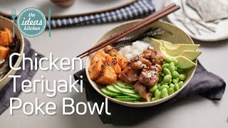 Chicken Teriyaki Poke Bowl Recipe [upl. by Lucio376]