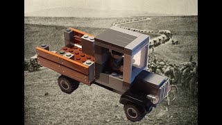 German Lego WW1 truck Daimler Marienfelde truck [upl. by Suiramaj383]