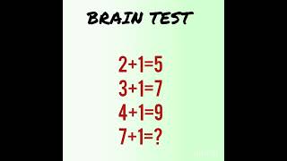 Brain testcheck your brain power [upl. by Veriee]