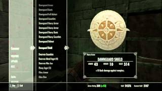 Skyrim DLC How to get Dawnguard Armor FULL SET [upl. by Ut]