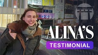 Hotel amp Tourism Internship in Osaka  Alinas Testimonial [upl. by Oiuqise695]