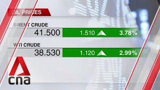 Oil prices jump ahead of OPEC meeting to discuss output cuts [upl. by Duke]