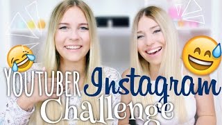 YouTuber Instagram CHALLENGE  mit BibisBeautyPalace  Dagi Bee [upl. by Ynneg355]