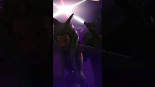 Ahsoka meet darth vader starwars anakinskywalker ahsoka sad darkside song trending [upl. by Akselaw245]