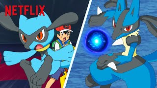 EVERY Pokémon Journeys Evolution Compilation 💗 Netflix After School [upl. by Ttehc863]