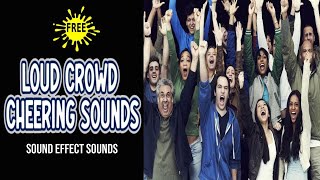 The Best Crowd Applause Sound Effect  Loud Crowd Cheering Sounds [upl. by Yrgoerg185]