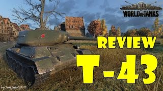 World of Tanks  T43 Review amp Gameplay [upl. by Turrell]