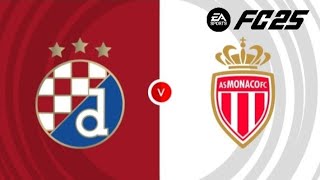 Dinamo Zagreb vs Monaco  UEFA Champions League Group Stage  FC 25 [upl. by Clarita]