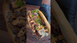 Bulgogi Cheesesteak shorts food recipe [upl. by Kcub548]