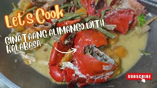 COOKING ALIMANGO WITH KALABASA [upl. by Stclair298]