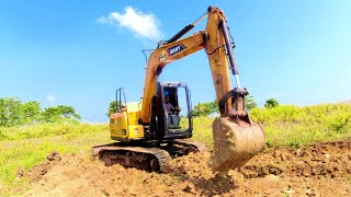 Sony Excavator Working Heavy Equipment Machines Construction  Sotiriadis Mining works [upl. by Fritts655]