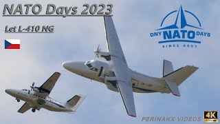 Let L410 NG ▲ Aircraft Industries 🇨🇿 ▲ NATO Days 2023 [upl. by Atnohsal]