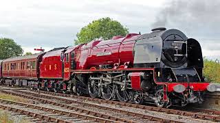 Stanier Coronation and Gresley A4 Pacifics [upl. by Nagol]