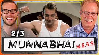 MUNNA BHAI Movie Reaction Part 23  Sanjay Dutt  Arshad Warsi  Boman Irani  Sunil Dutt [upl. by Aretahs924]