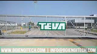 BGI Cantilever Sliding Gate Operation [upl. by Thgiwed]