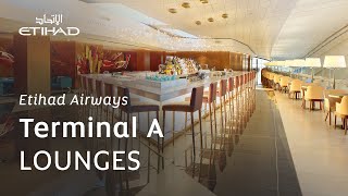 Introducing our new First and Business Class Lounges  Etihad Airways [upl. by Andra]