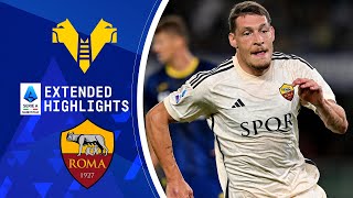 Hellas Verona vs Roma Extended Highlights  Serie A  CBS Sports Golazo [upl. by Hartman765]