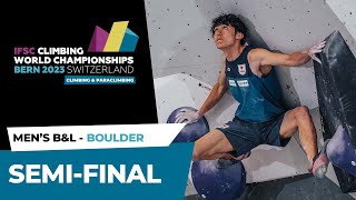 Mens Boulder amp Lead semifinal  Bern 2023 [upl. by Say]