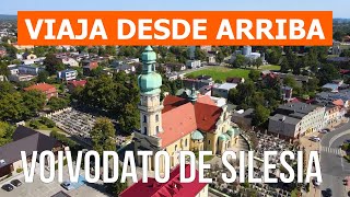 Voivodato de Silesia desde arriba  Vídeo de dron en 4k  Polonia desde el aire [upl. by Lebiram610]