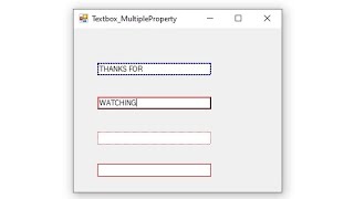 How to Create Custom TextBox with Multiple Properties  VBnet mikecodz2821 [upl. by Swann]