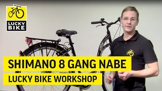 Shimano 8 Gang Nabenschaltung einstellen [upl. by Page]