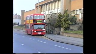 London Buses 2000Leyland Titans at Romford North StMarketStationan Eastern National Bristol VR [upl. by Ynna]