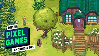 Top 25 Pixel Art RPG Games for Android amp iOS  Best So Far [upl. by Onyx]