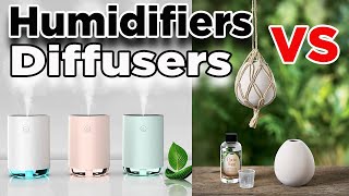 ✌️ Health Benefits Of Humidifiers vs Diffusers ☀️ Diffuser And Humidifier For Health Review 2022 [upl. by Arualana]