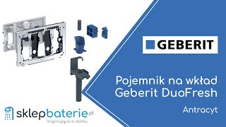 Pojemnik na kostki toaletowe do spłuczki Sigma 12 cm GEBERIT 115062BZ1  SklepBateriepl [upl. by Sachsse]