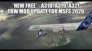 NEW FREE A318A319A321 Update from Horizon  LVFR Aircraft Made Realistic For MSFS 2020 [upl. by Anyg884]