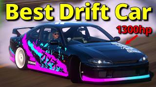 Forza Horizon 5 BEST DRIFT CAR  TUNE 1300hp 2jz Nissan s15 Silvia Drift Build [upl. by English]