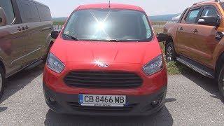 Ford Courier Van Ambiente 15 TDCi 95 hp Panel Van 2018 Exterior and Interior [upl. by Gusta]