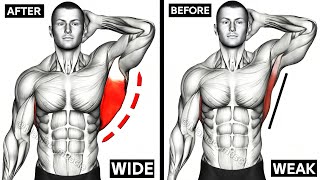 8 BEST exercises for a WIDE Lats [upl. by Airad260]