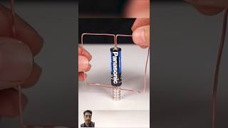 Cell magnetic field invention cell magnetic shorts diy experiment viralvideo youtubeshorts [upl. by Kilmarx]