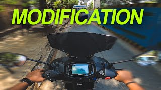 MODIFYING MY BIKE IN ₹1000 [upl. by Dorlisa]