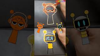 Incredibox Sprunki  Oren VS Fun bot pancake art challenge shorts [upl. by Feigin686]