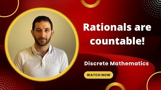 Rationals are countable Discrete Math [upl. by Ulla]