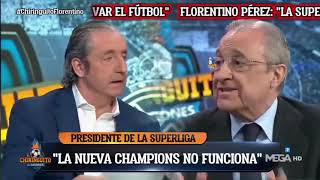 🚨EXCLUSIVA MUNDIAL  COMPLETA  Entrevista  Florentino Perez  Chiringuito  Super Liga [upl. by Esilanna]