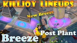 Top 15 New Breeze Killjoy Post Plant Lineups  Killjoy Lineups Breeze  KJ Setups Breeze [upl. by Assiron46]